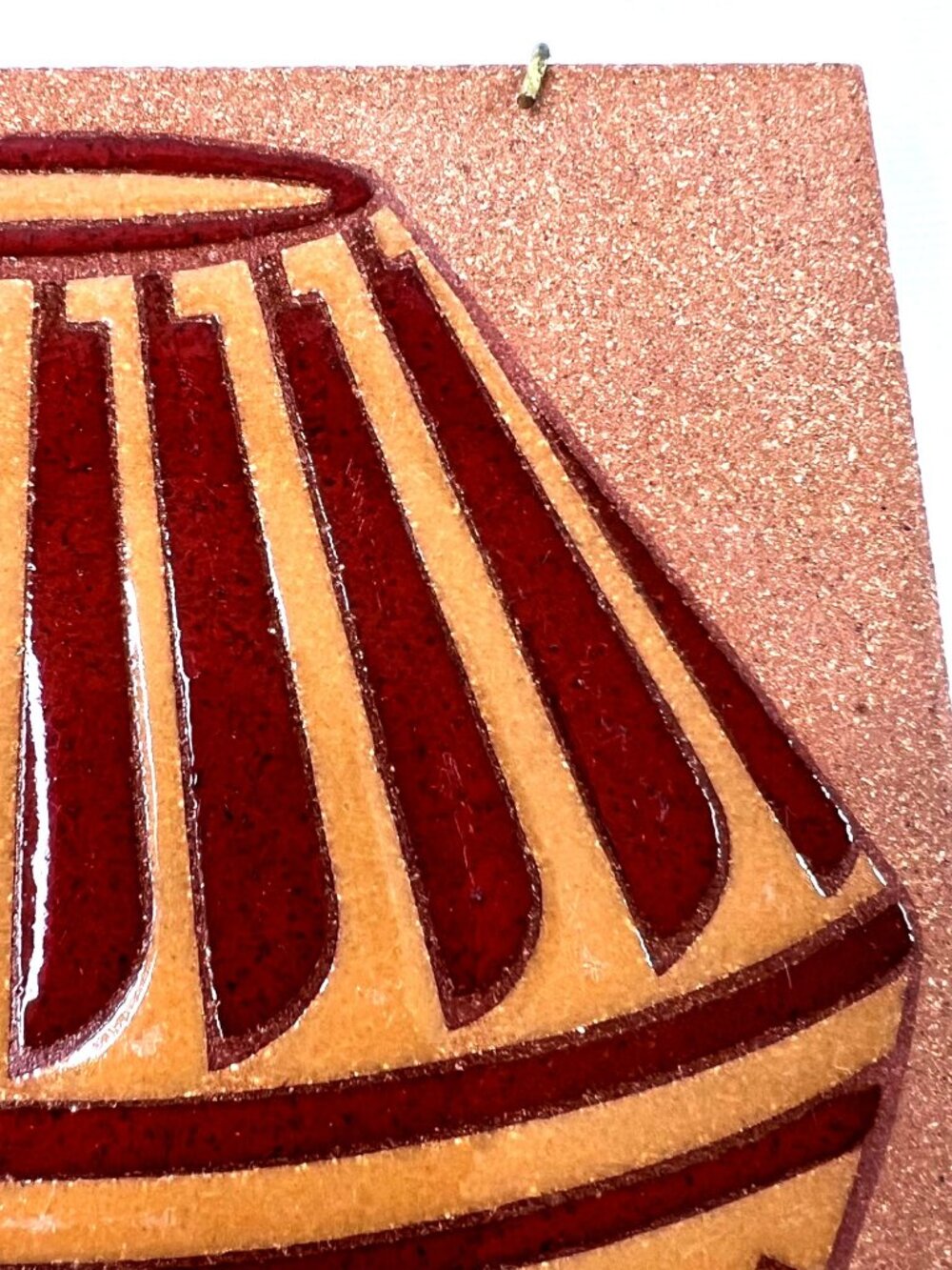 Decorative Tile Hand Painted by Ceramic Galleries Trivet Wall Plaque - Picture 7 of 9